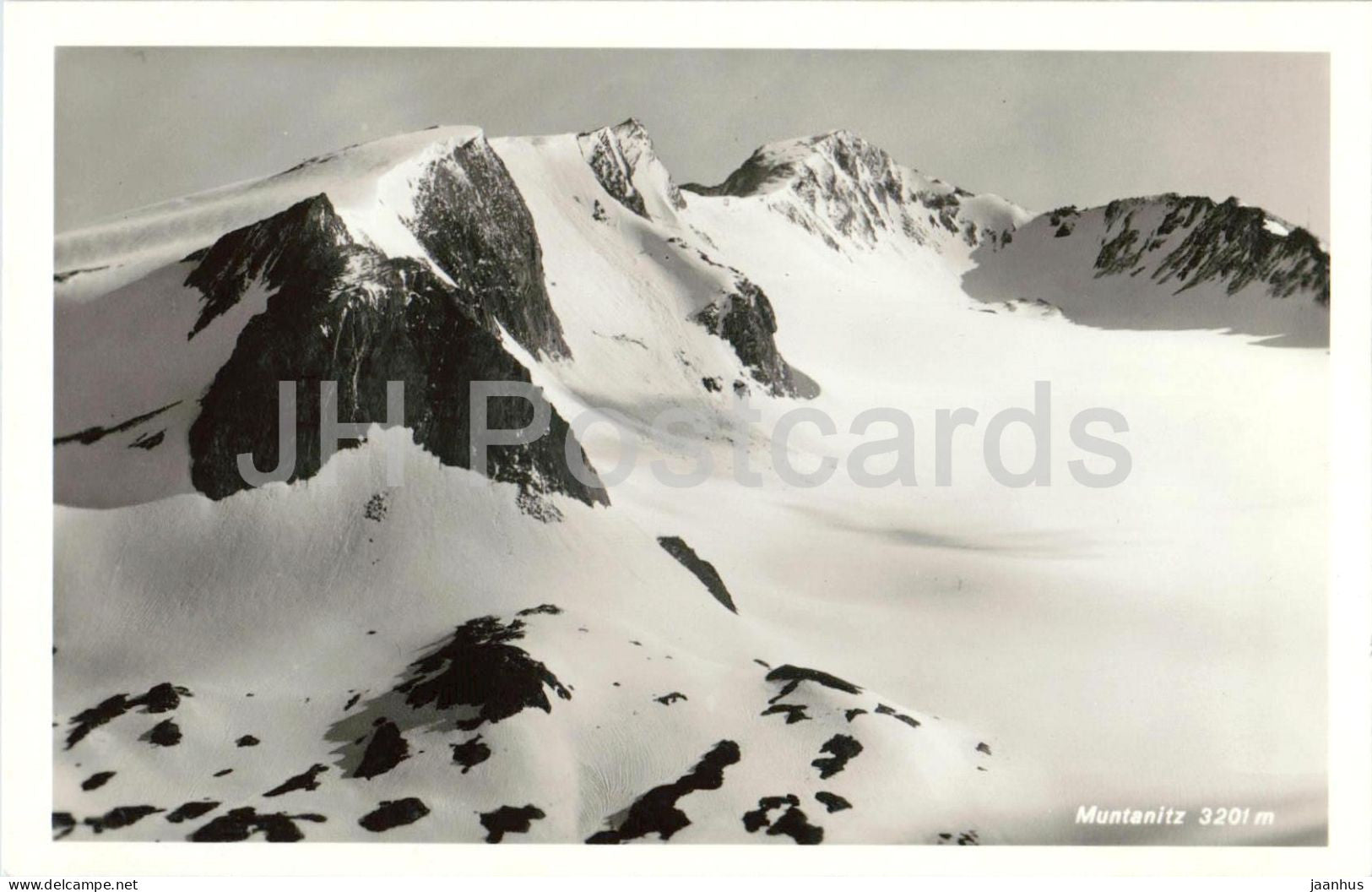 Muntanitz 3201 m - mountains - Alps - No. 780/365 - old postcard - 1930 - Austria - unused - JH Postcards