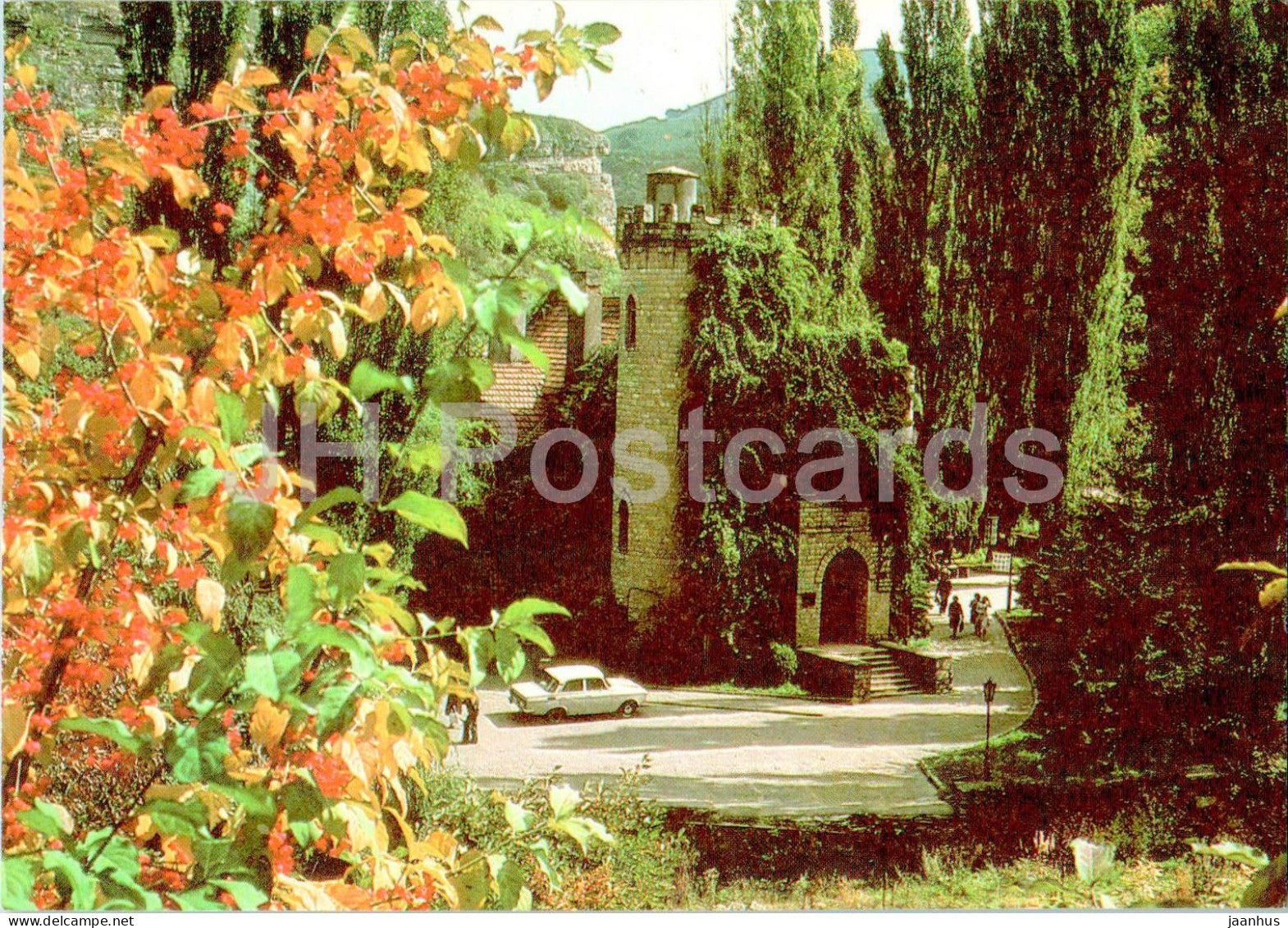 Kislovodsk - restaurant Zamok (Castle) - 1986 - Russia USSR - unused - JH Postcards