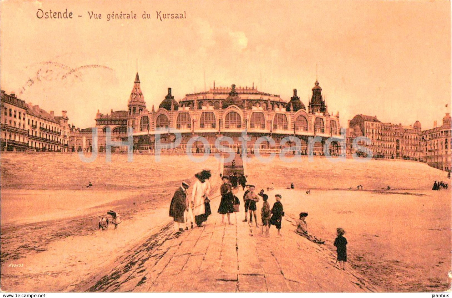 Ostende - Oostende - Vue generale du Kursaal - General View - old postcard - 1911 - Belgium - used - JH Postcards