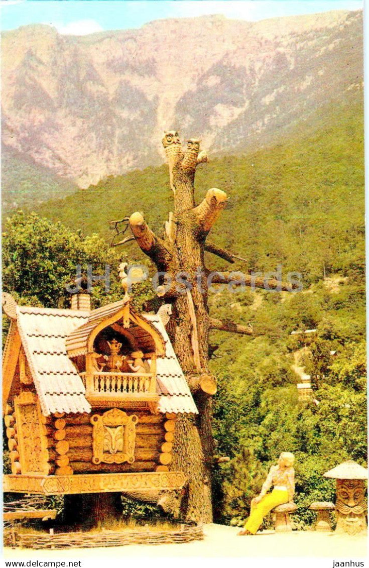 Yalta - Glade of Fairy Tales - resort - 1976 - Ukraine USSR - unused - JH Postcards