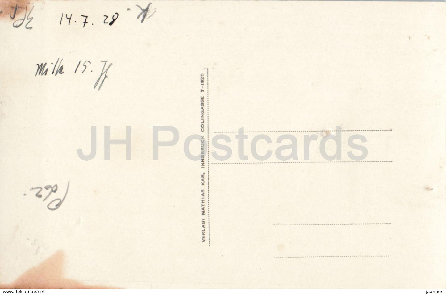 Maria Saal - Karnten - Doppelturmige Pfarrkirche - Parish Church - No. 323 - old postcard - 1928 - Austria - used