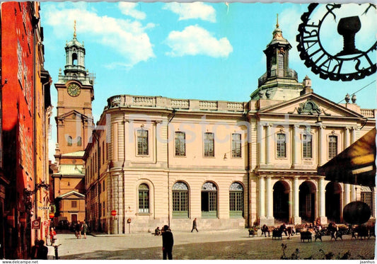 Stockholm - Stortorget - Old Town - 22 - 1980 - Sweden - used - JH Postcards