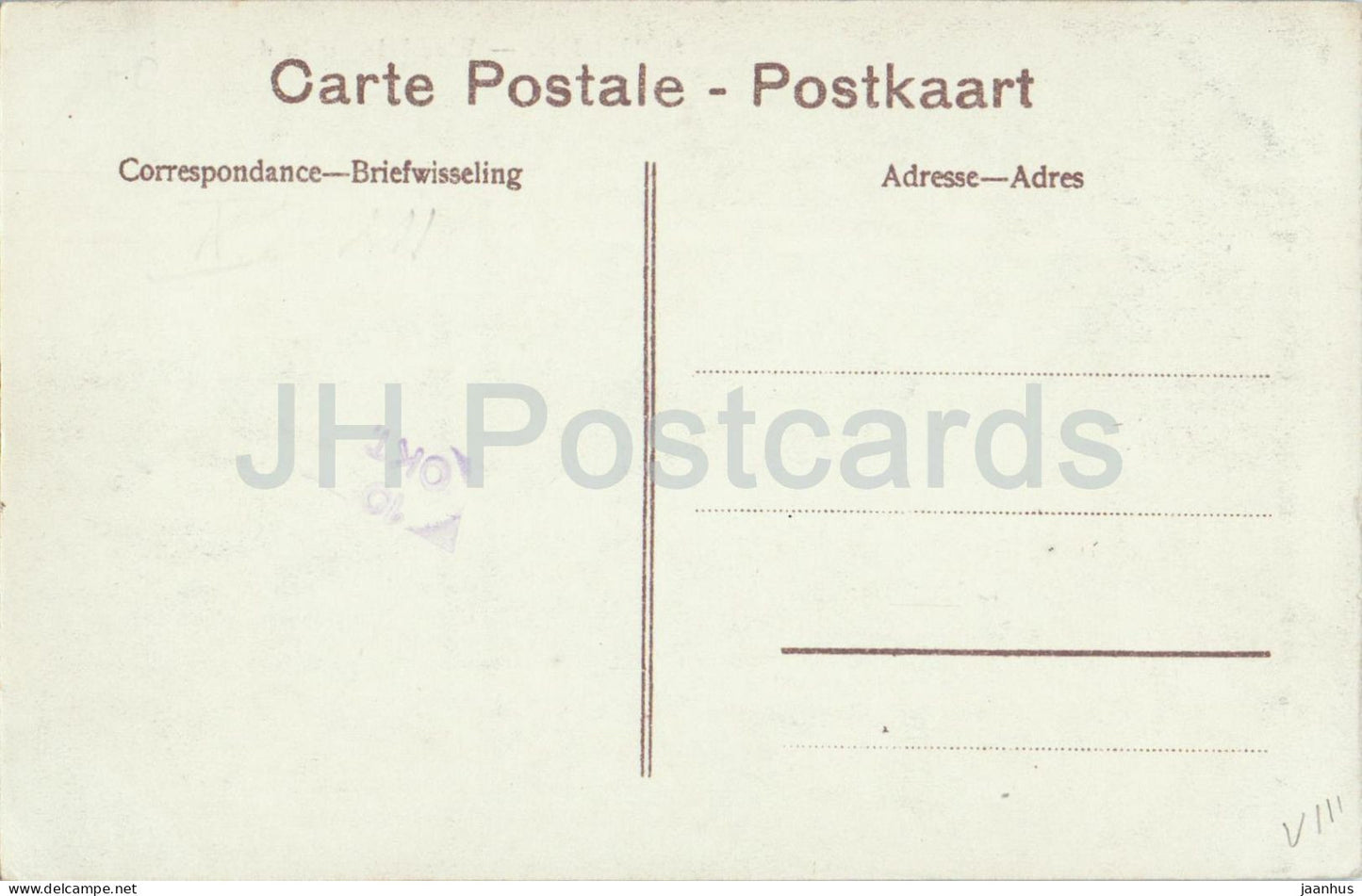 Schilde - Wandelweg in de bosschen - Sentier pédestre dans les bois - carte postale ancienne - années 1910 - Belgique - inutilisé 