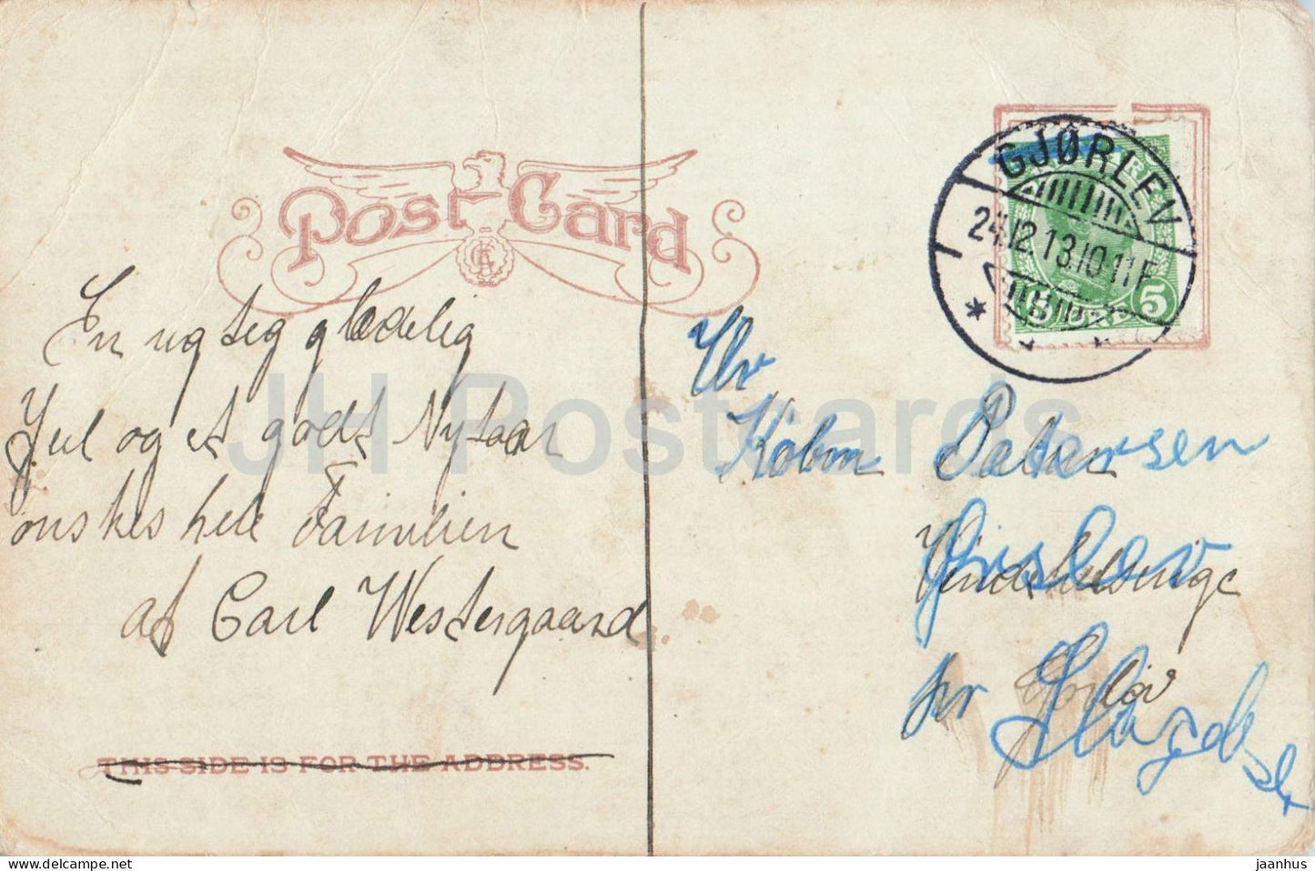 Halcyon Hall - Miami, Floride - 3103 - Carte postale ancienne - 1913 - États-Unis - utilisée 