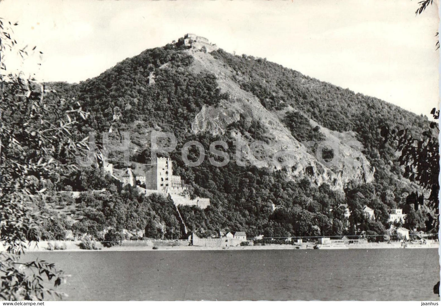 Visegrad Latkep - Visegrad  View - Danube river - castle hill - panorama - 1966 - Hungary - used - JH Postcards