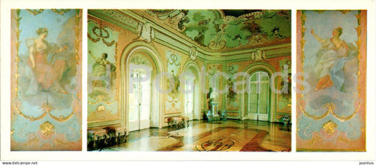 Lomonosov Palace Museums and Parks - The Chinese Palace - The Room of Muses - Erato - 1979 - Russia USSR - unused - JH Postcards