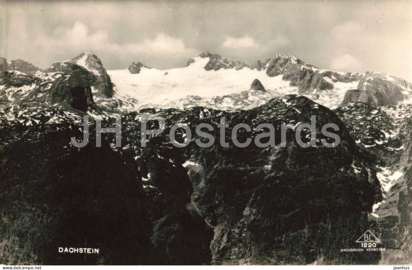 Dachstein - mountains - No. 1220 - old postcard - 1929 - Austria - unused - JH Postcards