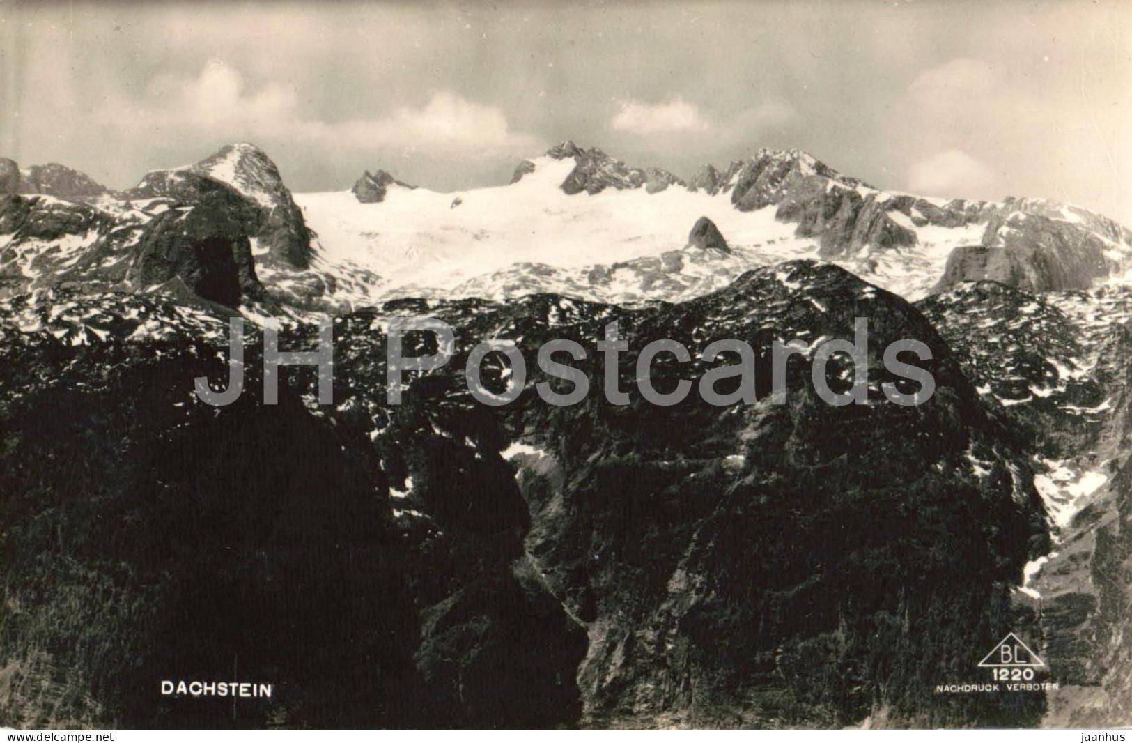 Dachstein - mountains - No. 1220 - old postcard - 1929 - Austria - unused - JH Postcards