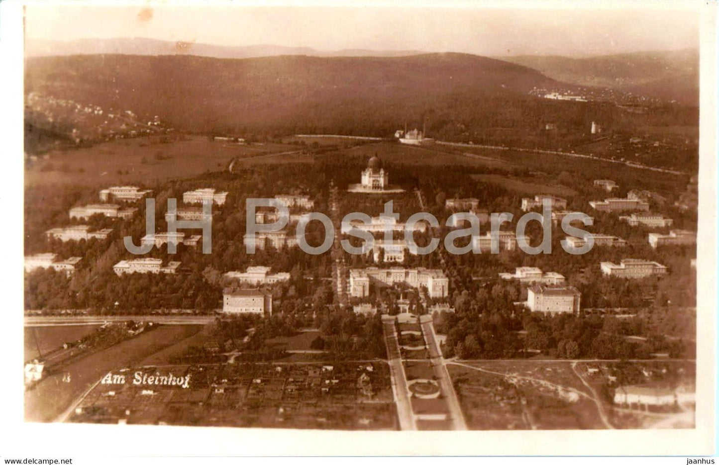 Wien - Vienna - Am Steinhof - aerial view - 13857 - old postcard - - Austria - unused - JH Postcards