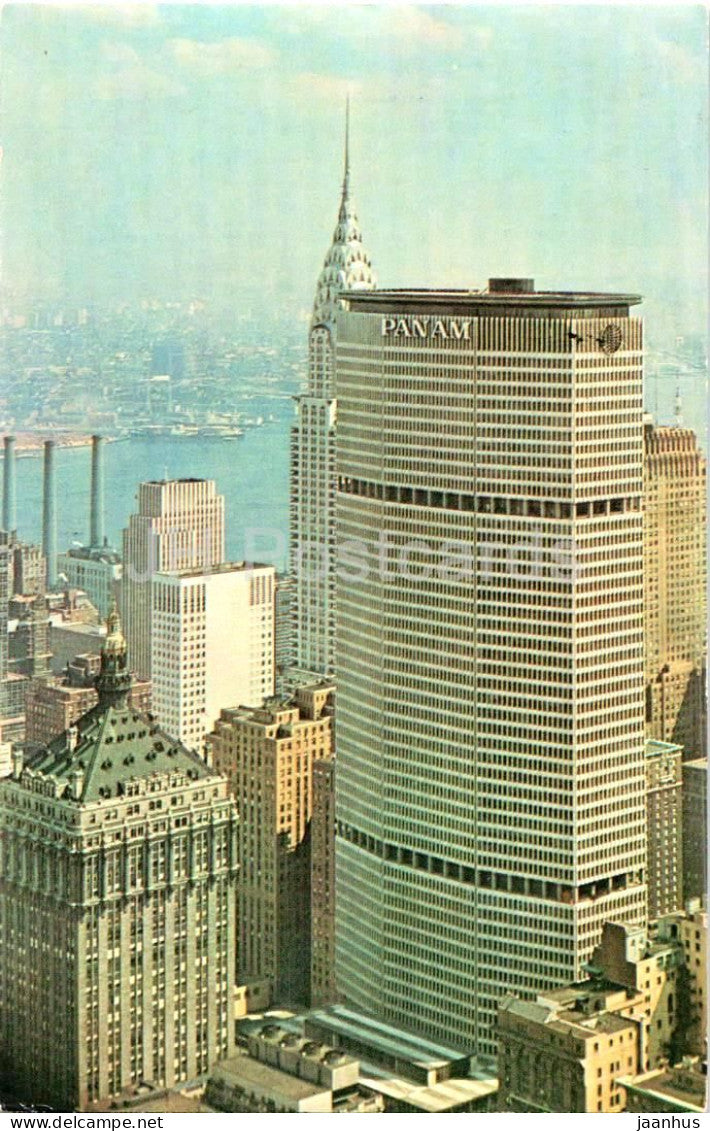 New York - Pan Am Building - 1972 - USA - used - JH Postcards