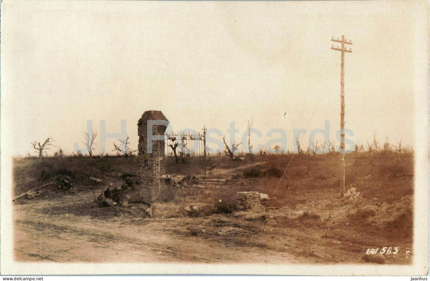 Battle of Riga - Schlacht von Riga - WWI - 583 - military - old postcard - 1917 - Latvia - used - JH Postcards