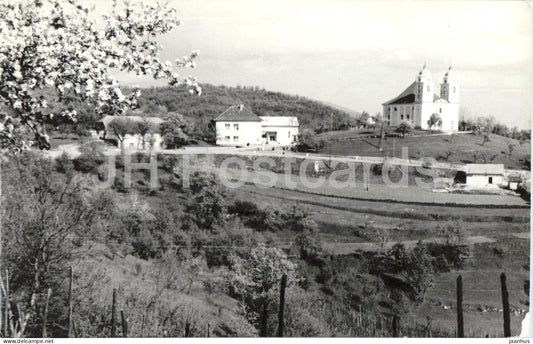 Suhor pri Metliki - Suhor near Metlika - village - church - old postcard - 1966 - Slovenia Yugoslavia - used - JH Postcards