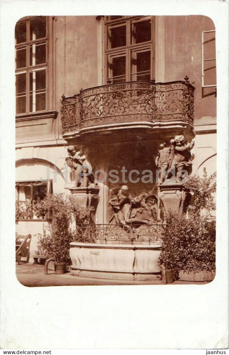 Wien - Vienna - Andromedabrunnen - fountain - old postcard - 1933 - Austria - used - JH Postcards