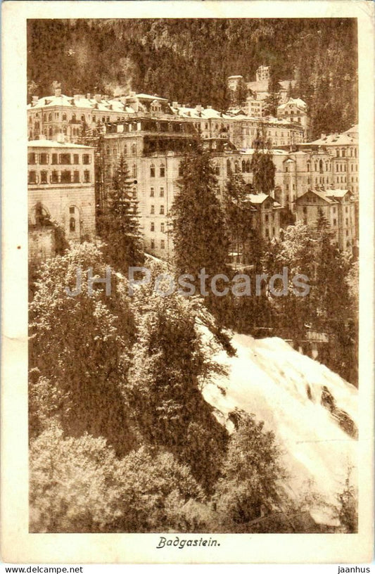 Badgastein - 21273 - old postcard - 1921 - Austria - used - JH Postcards