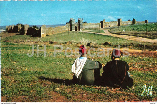 Rabat - Look on the Chellah - ruins garden tower - 103 - Morocco - unused - JH Postcards