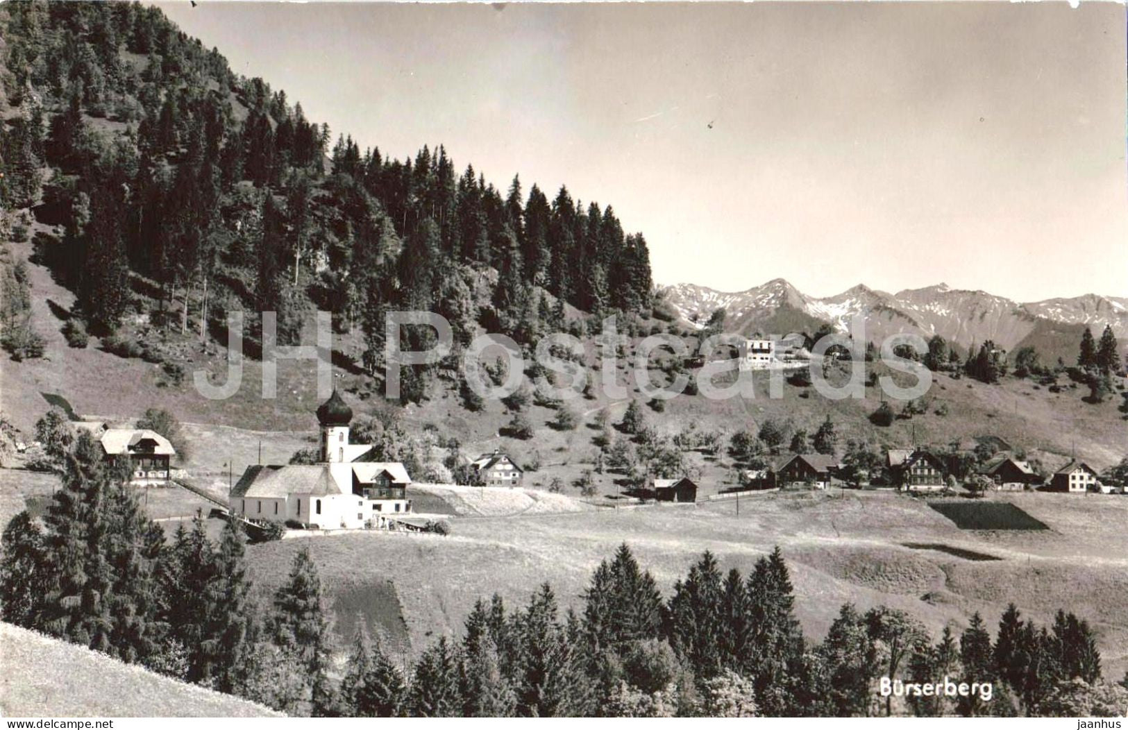 Burserberg - 2 - old postcard - Austria - unused - JH Postcards