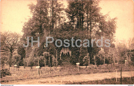 Wavre Notre Dame Ursulines - Chapelle de Saint Joseph - chapel - 39 - old postcard - Belgium - unused - JH Postcards