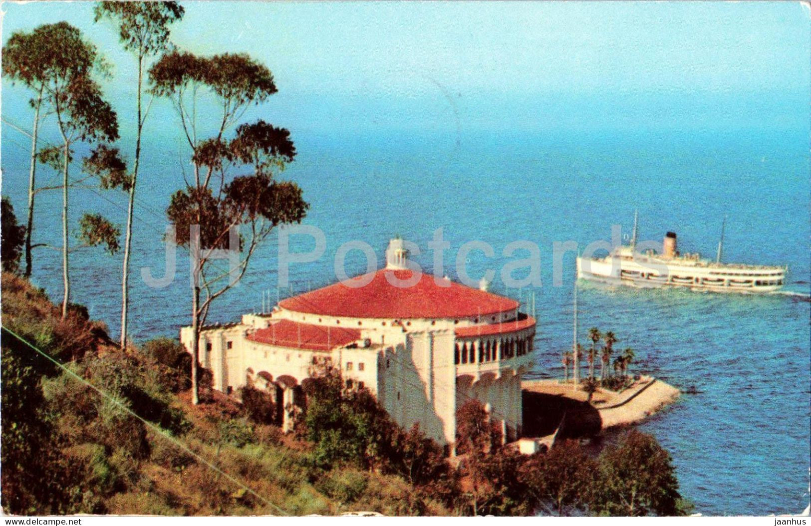 Homeward Bound - Santa Catalina - California - steamer - 1960 - USA - used - JH Postcards