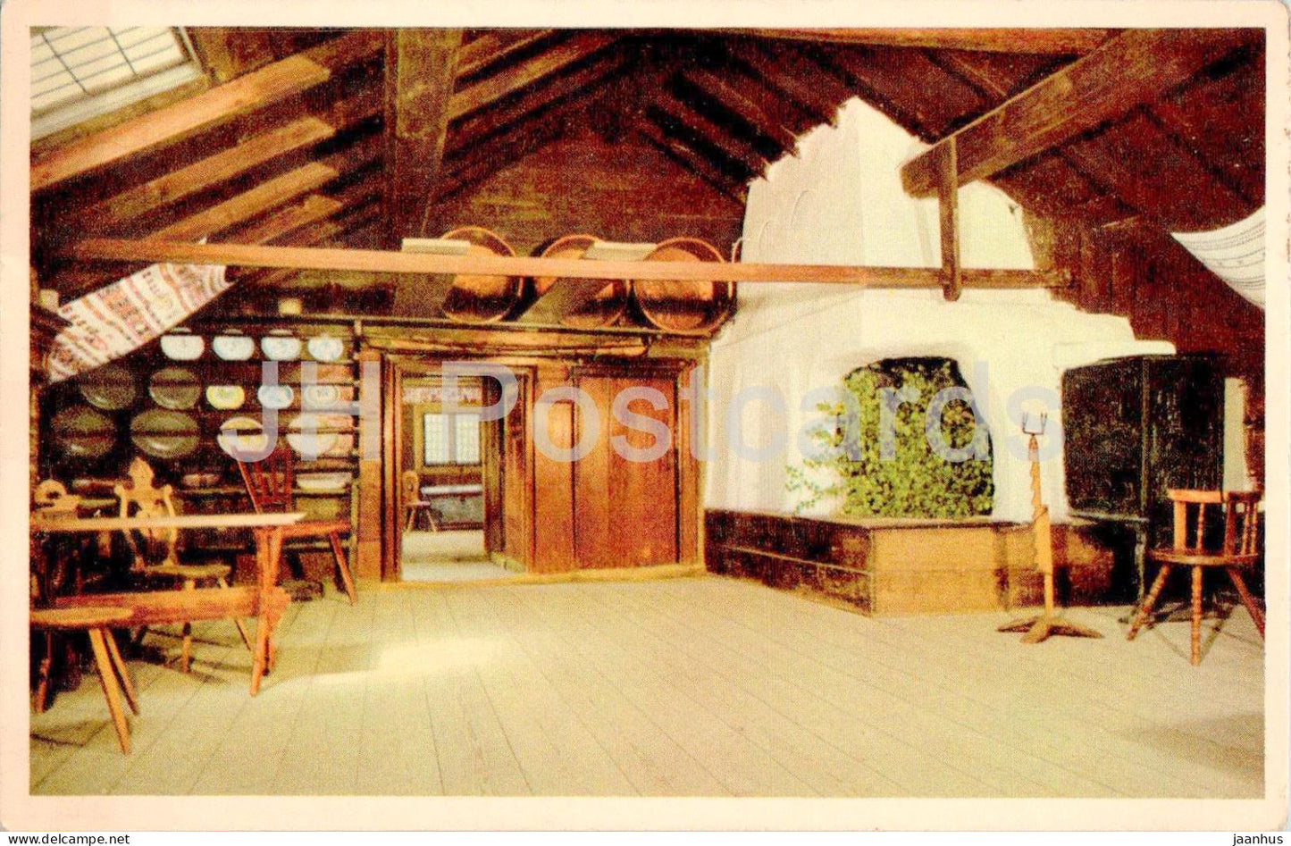 Stockholm - Skansen - Kyrkhultsstugan fran Blekinge - 481 - Sweden - unused - JH Postcards