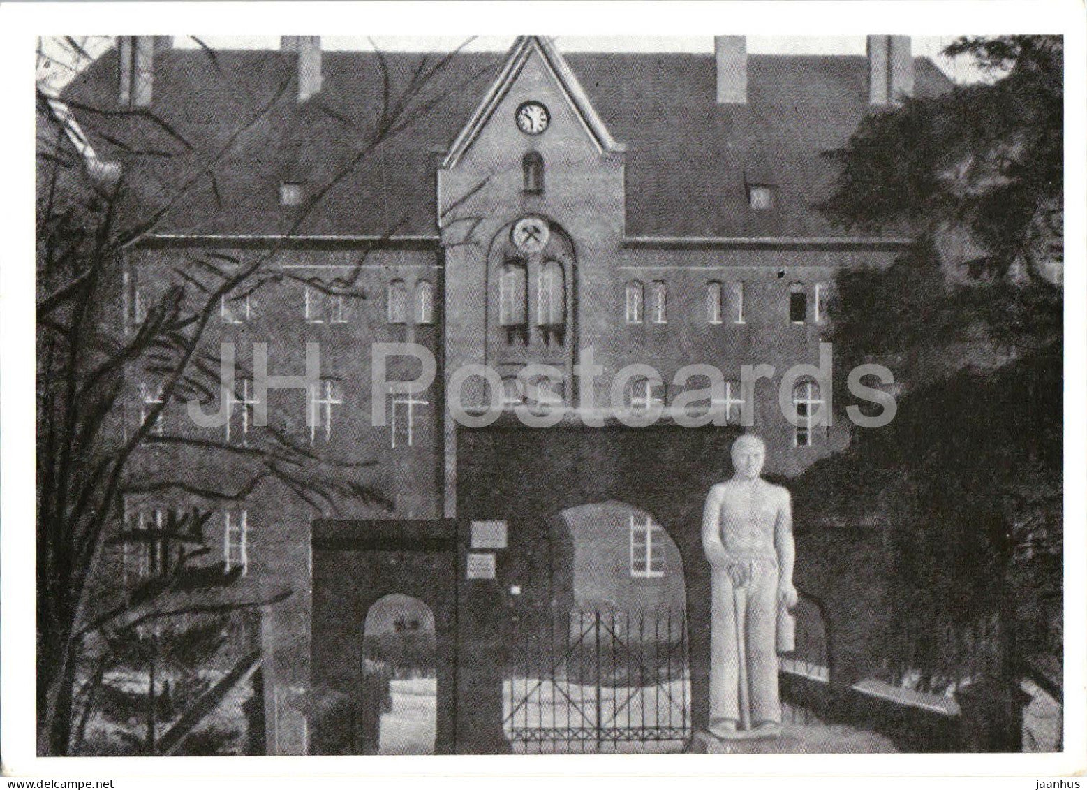 Peiskretscham OS. - Pyskowice - Oberschlesische Bergschule - Schlesien - Silesia - old postcard - Poland - unused - JH Postcards