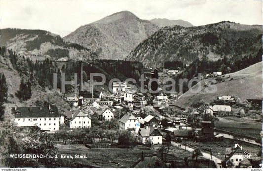 Weissenbach a. d. Enns - Stmk. - village - valley - 9221 - 1961 - Austria - used - JH Postcards