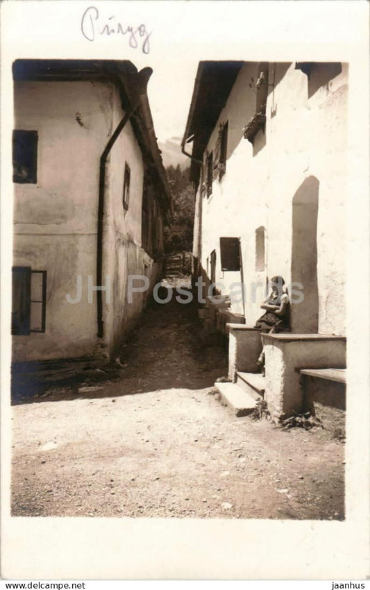 Pürgg - strasse - street - photo - old postcard - Austria - used - JH Postcards