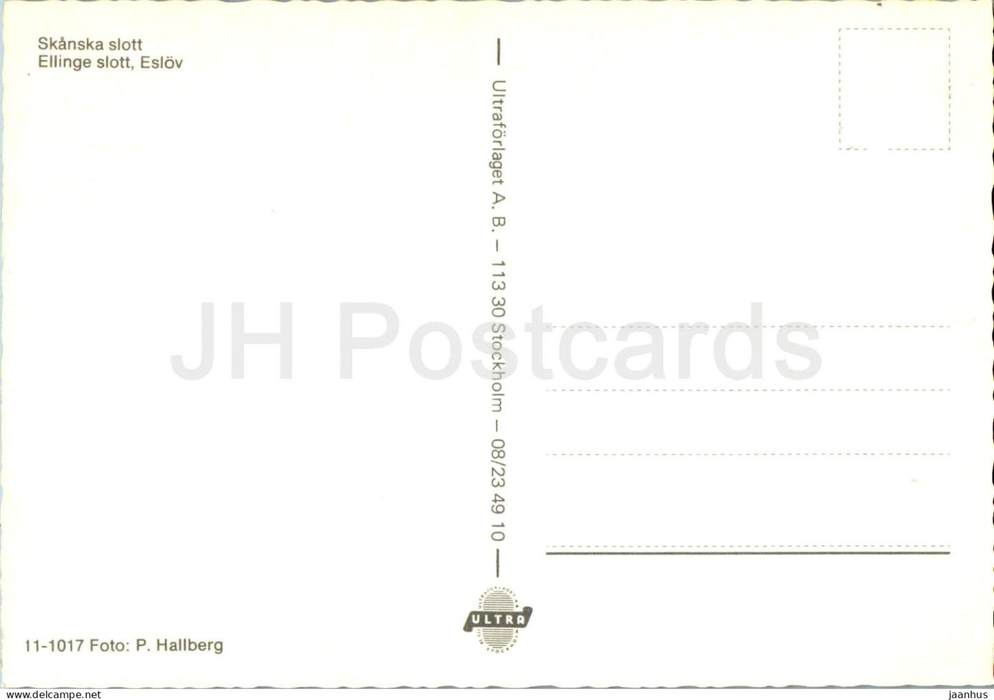 Skanska Slott - Ellinge slott - Eslov - castle - 11-1017 - Sweden - unused