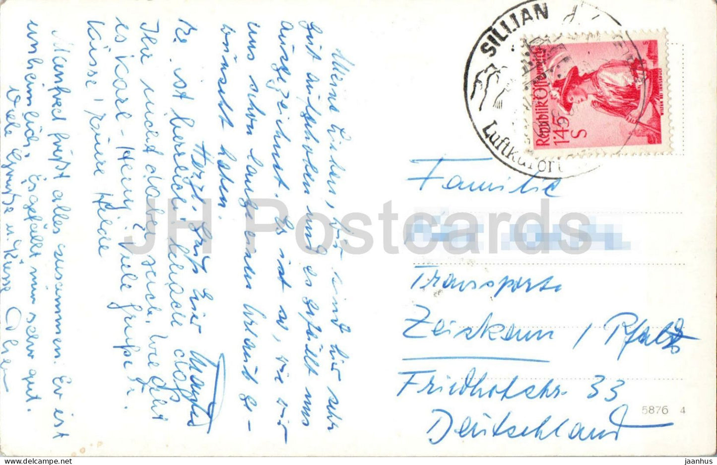 Sillian - Hotel Bad Weitlanbrunn - alte Postkarte - 1950er Jahre - Österreich - gebraucht