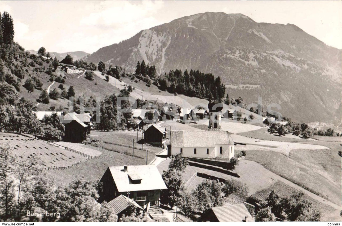 Burserberg - 1 - old postcard - Austria - unused - JH Postcards