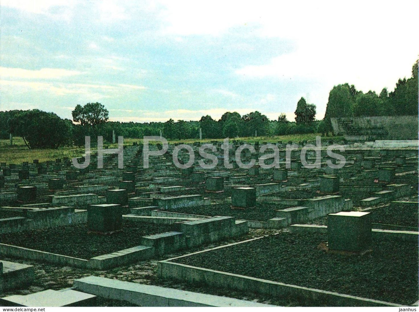Khatyn - Cemetery of villages destroyed with their inhabitants - war memorial - 1970s - Belarus - USSR - unused - JH Postcards