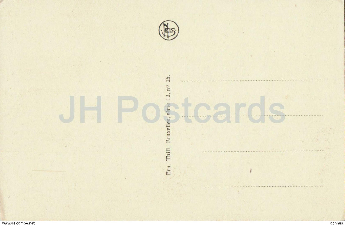 Bruges - Brugge - Quai Vert - Maison du Pelican - swan - birds - 25 - old postcard - Belgium - unused