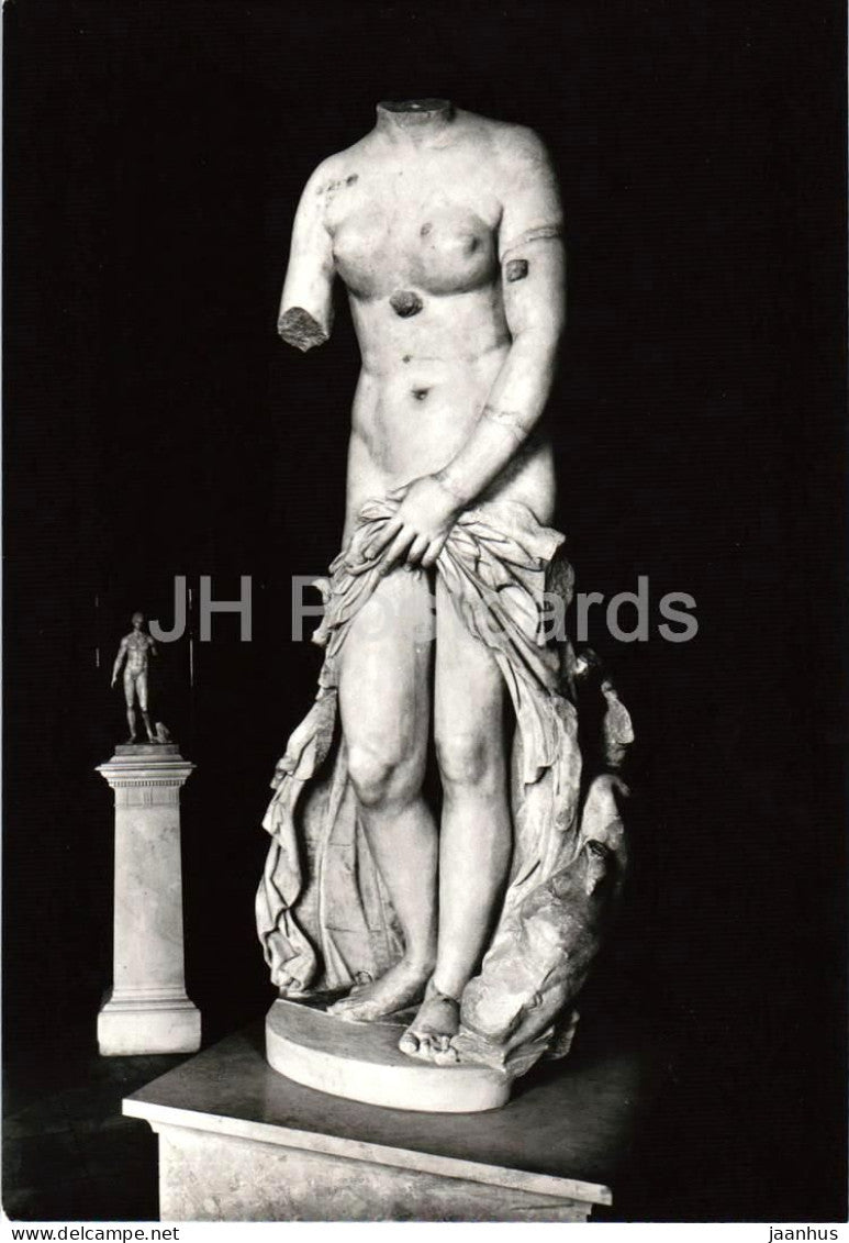 Siracusa - Venere Anadiomene ellenistica con Ercole - Syracuse - Hellenistic Venus - art - old postcard - Italy - unused - JH Postcards