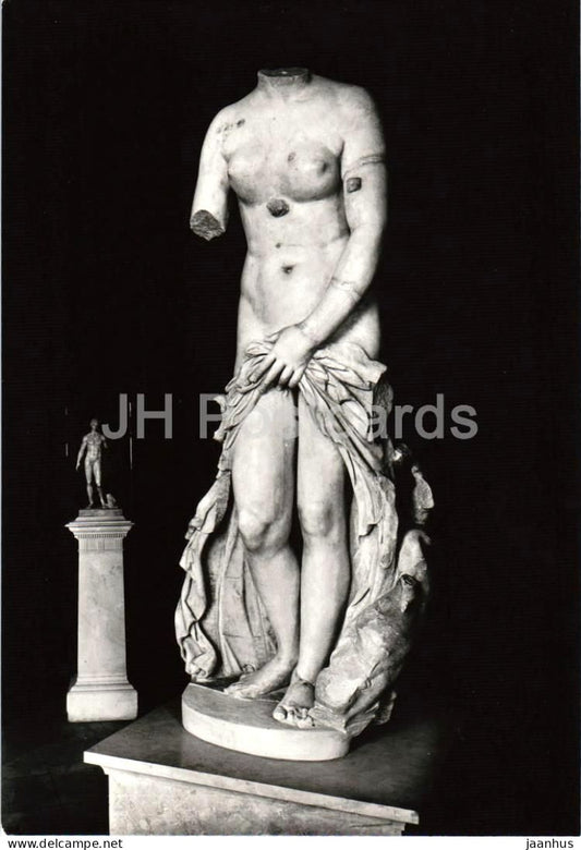 Siracusa - Venere Anadiomene ellenistica con Ercole - Syracuse - Hellenistic Venus - art - old postcard - Italy - unused - JH Postcards