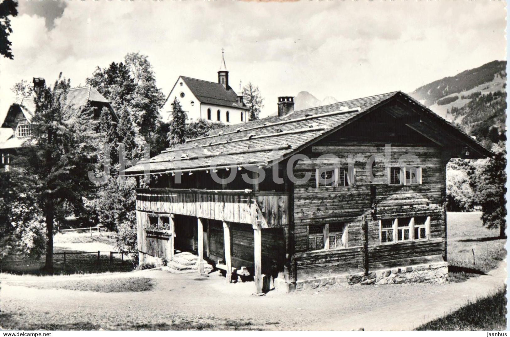 Flueli Ranft - Geburtshaus des hl. Bruder Klaus - religious site - historic house - 695 - 1967 - Switzerland - used - JH Postcards