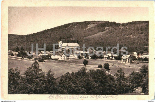 Aigen - village view - Phot. F. E. Brandt 1911 - old postcard - 1923 - Austria - used - JH Postcards