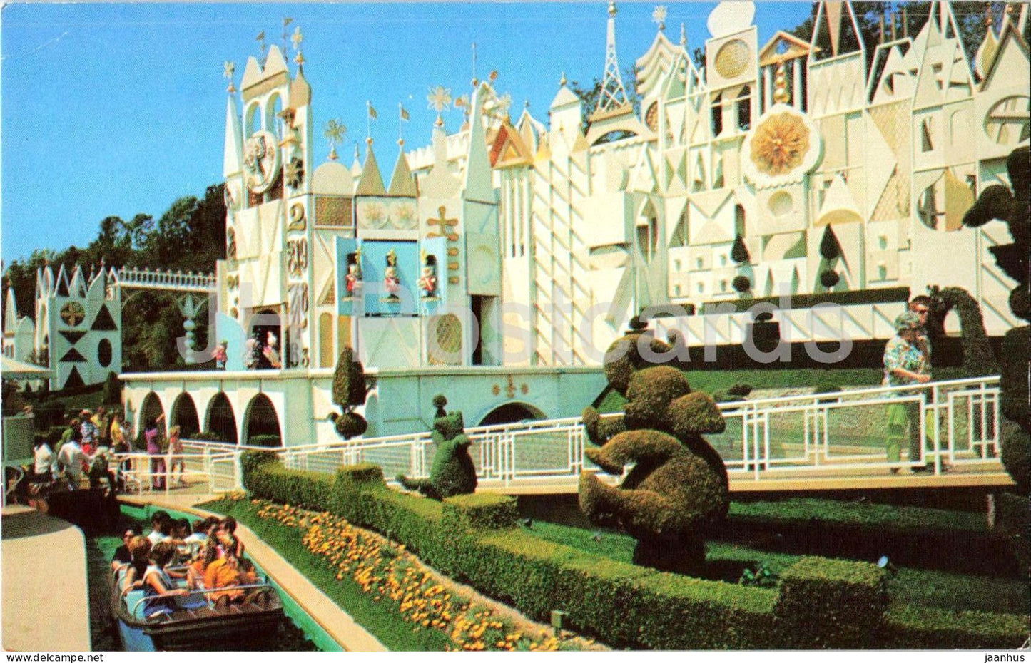 Disneyland - It’s a Small World - amusement park - fantasyland attraction - USA - unused - JH Postcards