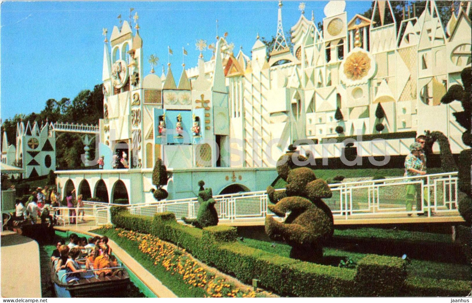 Disneyland - It’s a Small World - amusement park - fantasyland attraction - USA - unused - JH Postcards