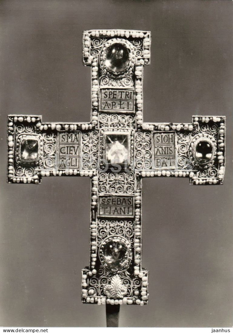 Welfenkreuz - Guelph Cross - Italy mid-11th century - Kunstgewerbemuseum Berlin - Germany - unused - JH Postcards