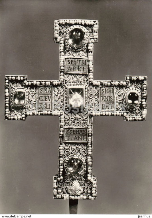 Welfenkreuz - Guelph Cross - Italy mid-11th century - Kunstgewerbemuseum Berlin - Germany - unused - JH Postcards