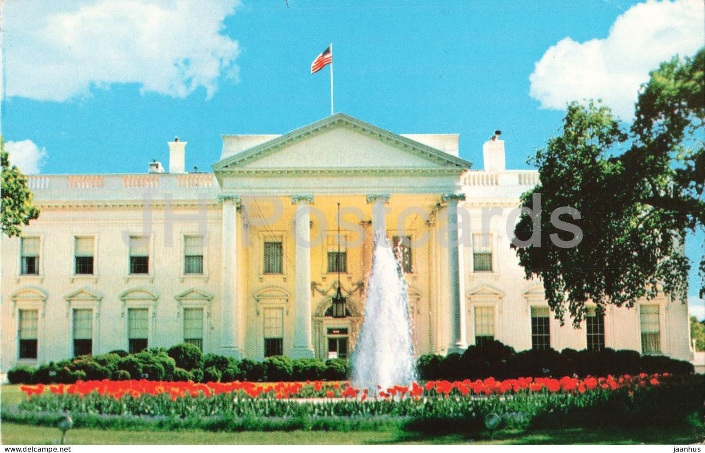 Washington DC - White House - Pennsylvania Avenue - 1978 - USA - used - JH Postcards