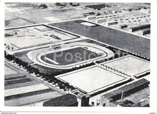 Hindenburg OS. - Zabrze - Stadion - Stadium - Schlesien - Silesia - old postcard - Poland - unused - JH Postcards