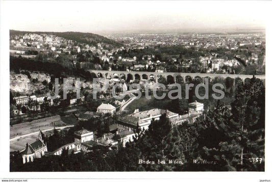 Baden bei Wien - Weilburg - old postcard - 45511 - old postcard - Austria - unused - JH Postcards