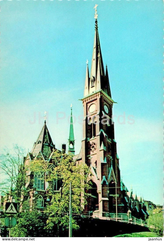 Goteborg - Oscar Fredriks Kyrka - church - 6688-2 - Sweden - unused - JH Postcards