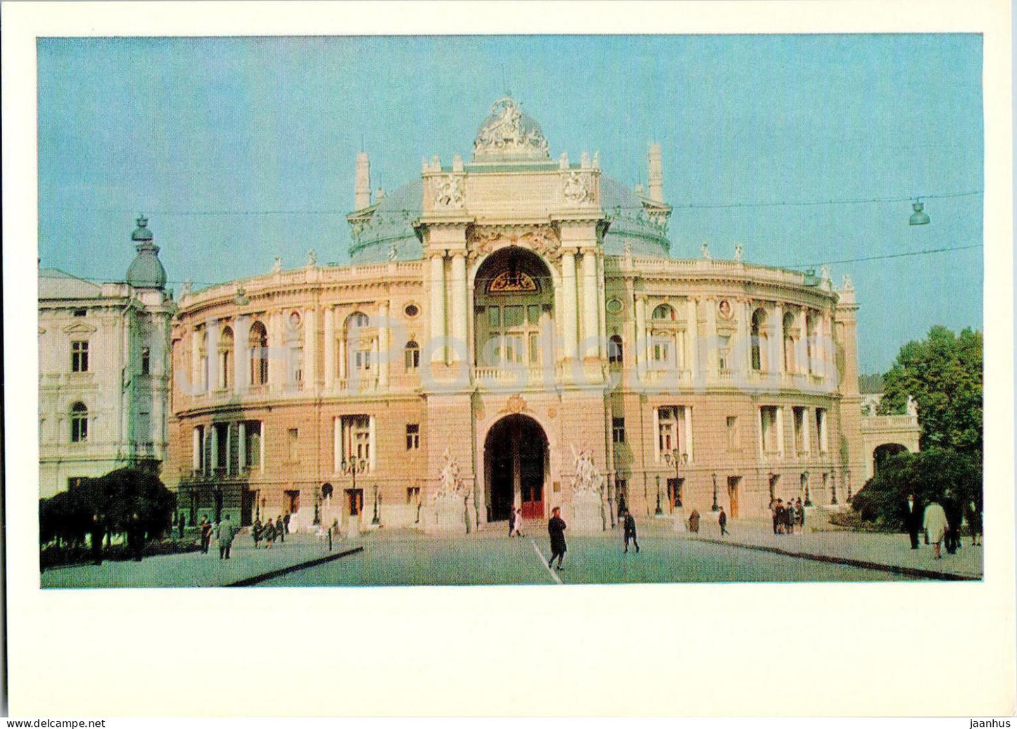 Odessa - Odesa - State Academic Theatre of Opera and Ballet - 1970 - Ukraine USSR - unused - JH Postcards