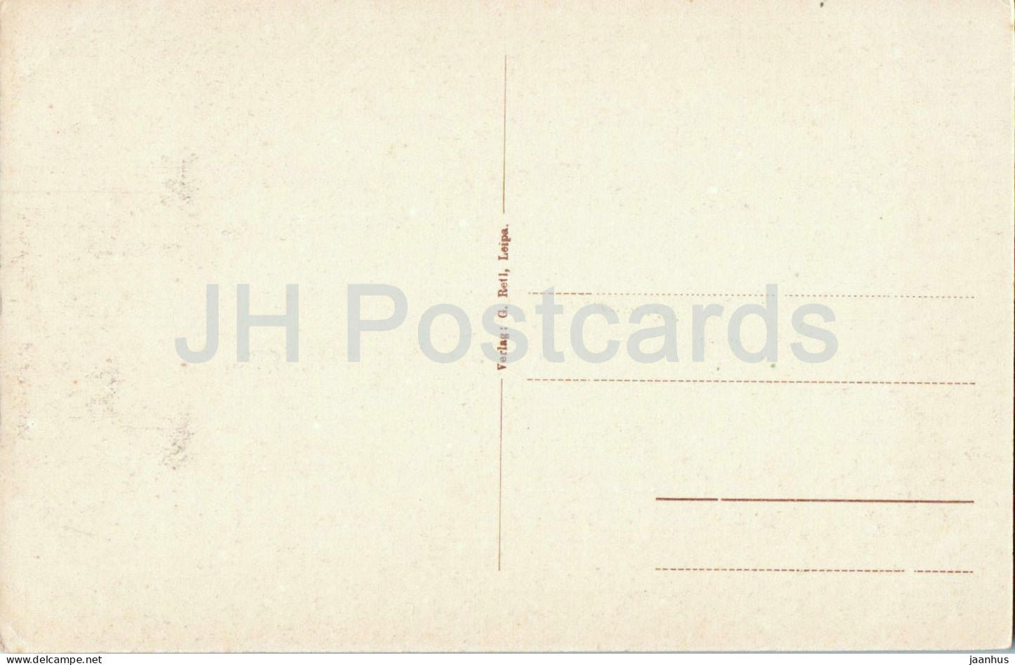 Heidemuhlteich - Heidemuhle Teich - Blick gegen Bosig - vue sur le lac de montagne - carte postale ancienne - Allemagne - inutilisé 