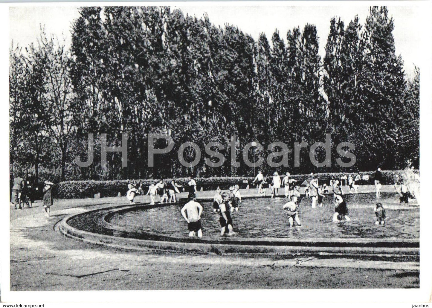 Hindenburg OS. - Zabrze - Skagerrak Park - Schlesien - Silesia - old postcard - Poland - unused - JH Postcards
