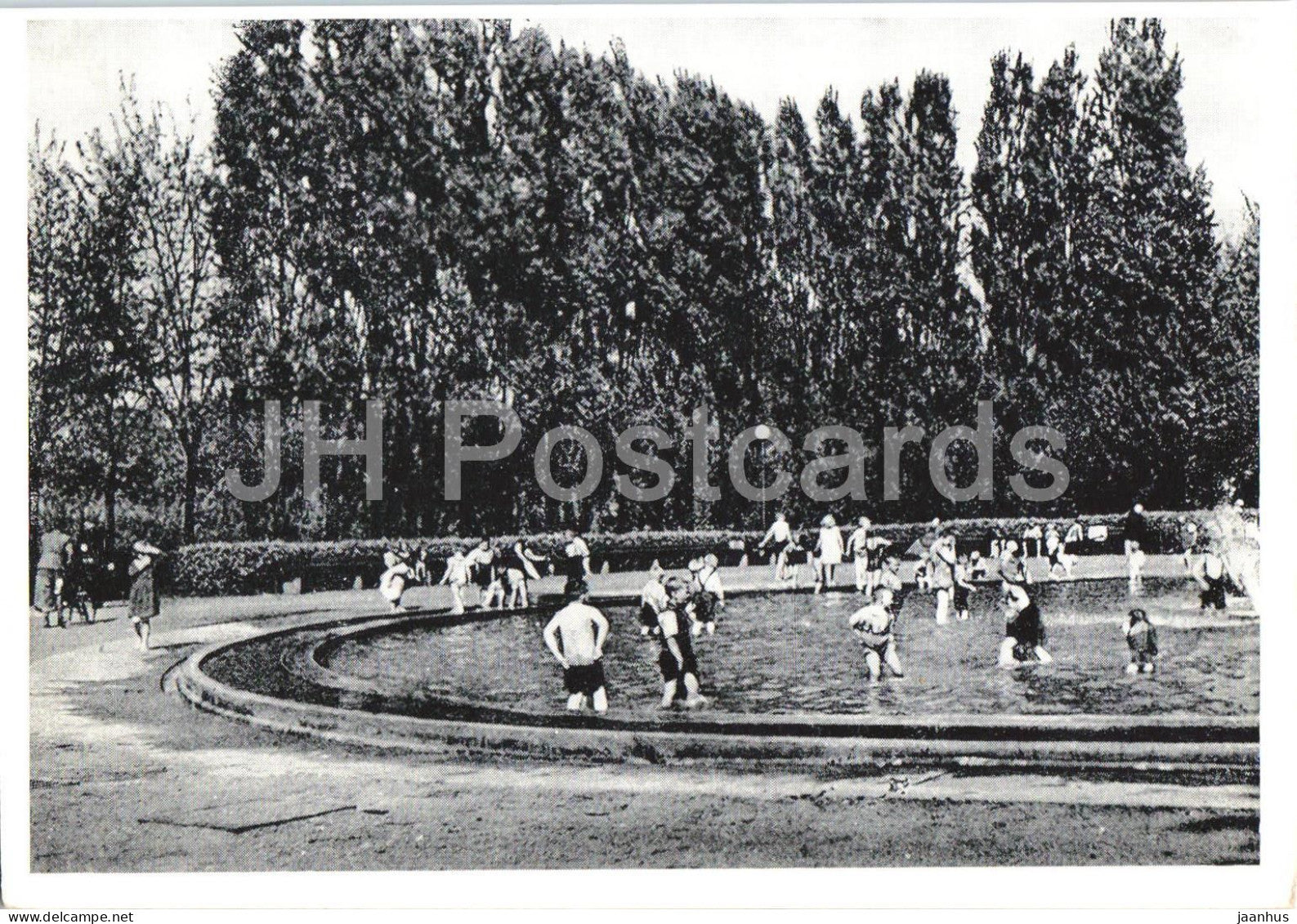 Hindenburg OS. - Zabrze - Skagerrak Park - Schlesien - Silesia - old postcard - Poland - unused - JH Postcards