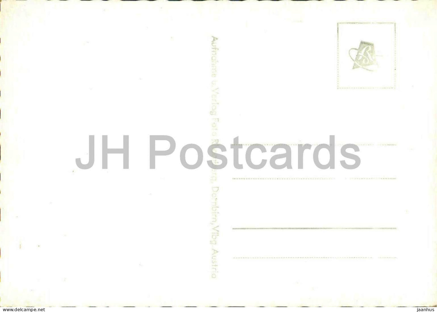 Nenzinger Himmel mit Panüler 2859 m Hochtal – Alpendorf – 4859 – alte Postkarte – Österreich – unbenutzt
