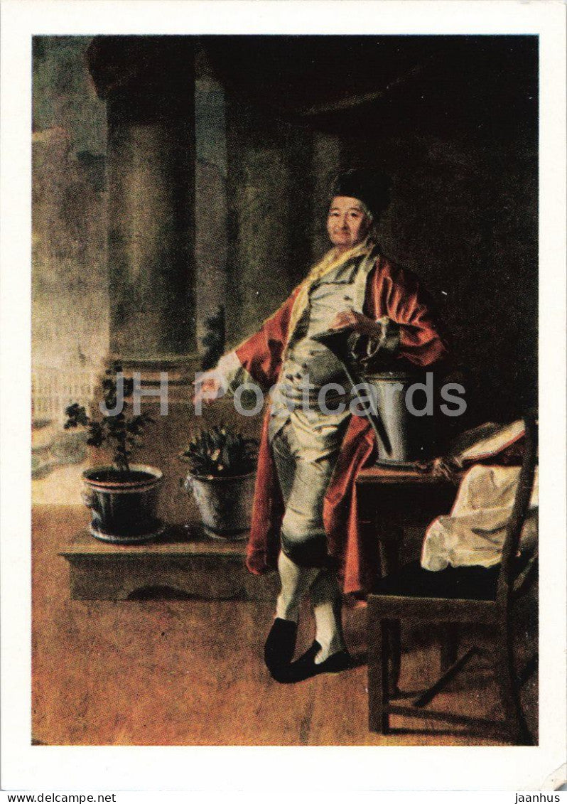 painting by Dmitry Levitsky - Portrait of P. A. Demidov - Russian art - 1963 - Russia USSR - unused - JH Postcards