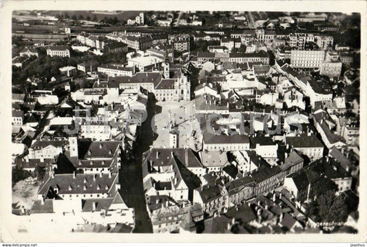 St Polten - Fliegeraufnahme - aerial view - No. 1247 - old postcard - 1942 - Austria - used - JH Postcards